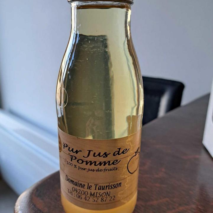 Jus de pomme naturel Mison
